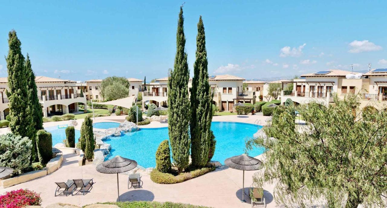 1 Bedroom Apartment Pyrgos With Beautiful Sea And Sunset Views, Aphrodite Hills Resort Kouklia Buitenkant foto